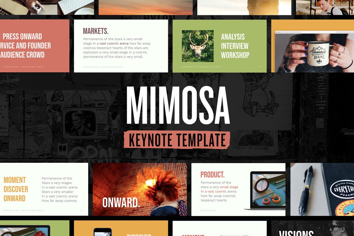 Mimosa — Keynote Presentation Template