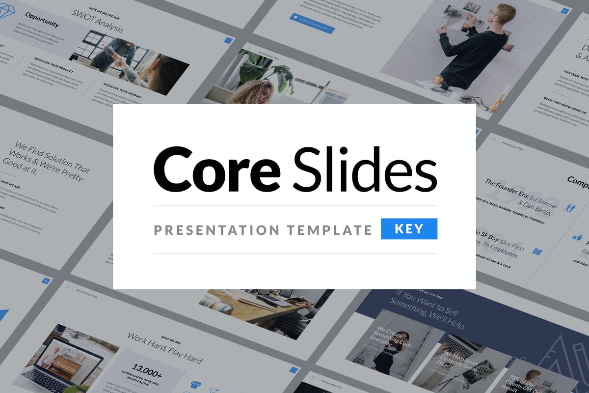 Core Slides - Simple Presentation Template