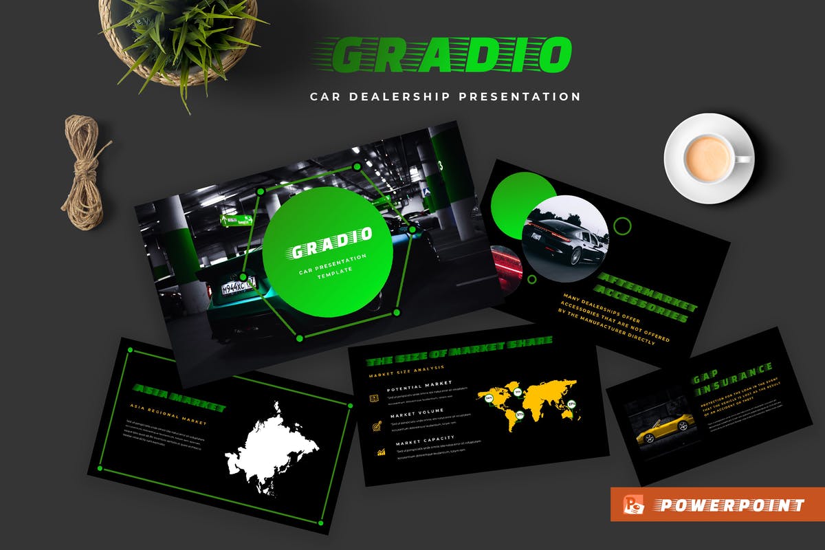 Gradio Car Dealership Powerpoint Presentation