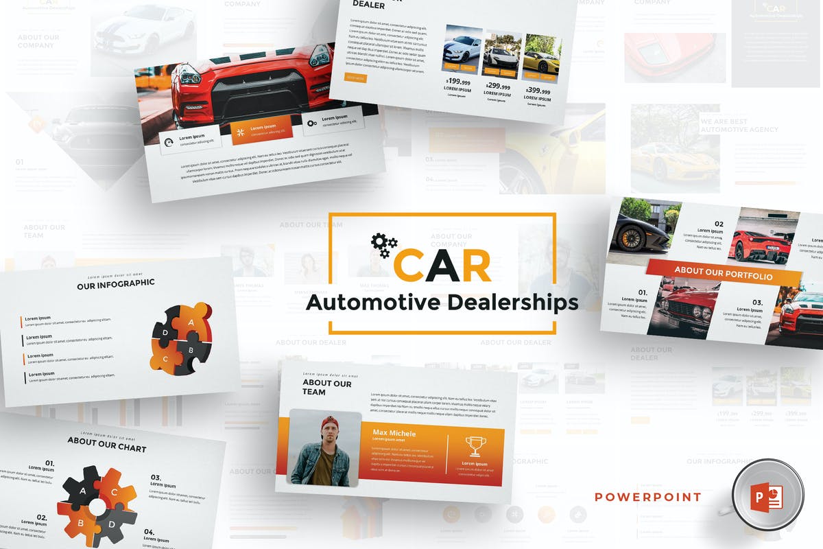 Car Dealerships Powerpoint Template
