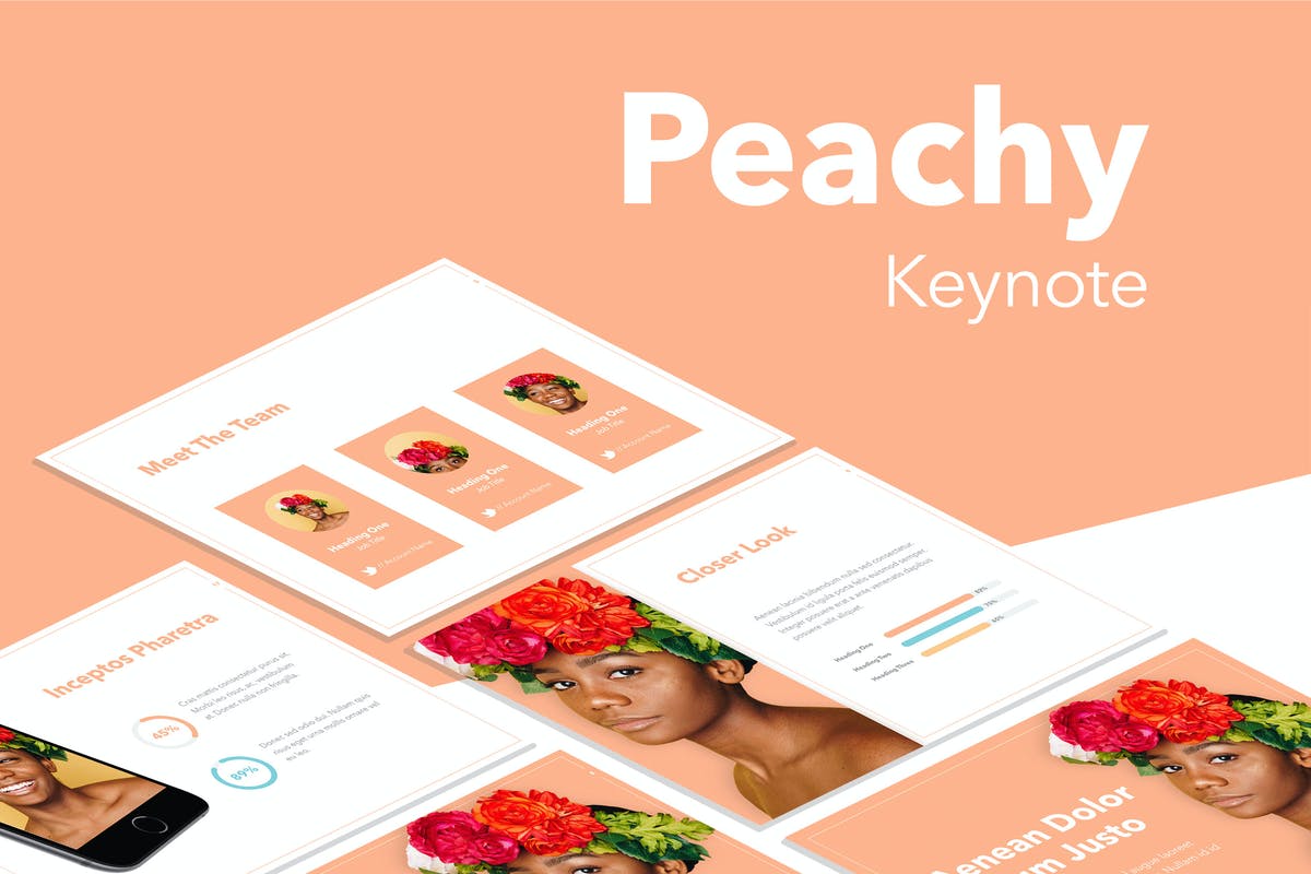 Peachy Keynote Template