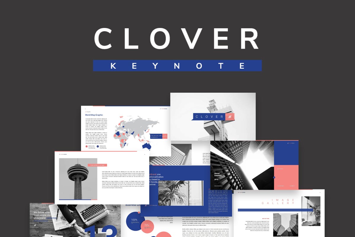 Clover Keynote Template