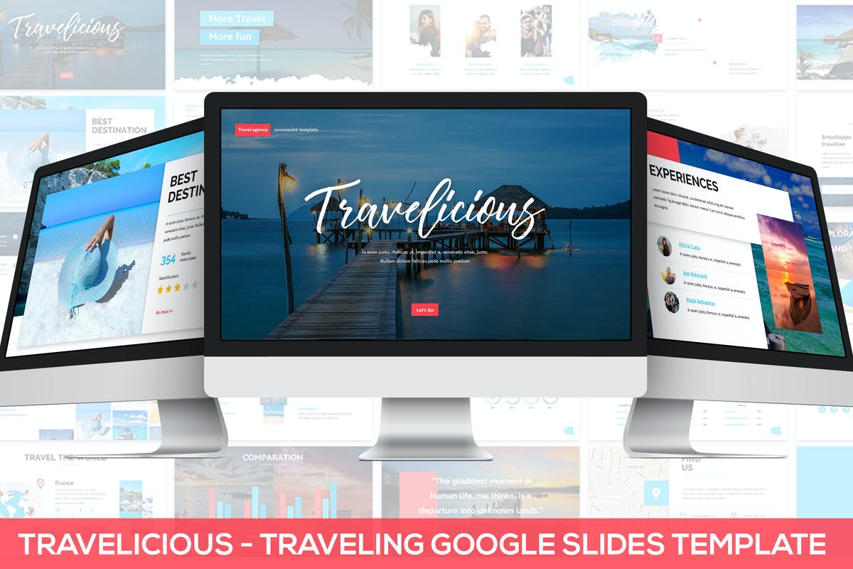 Travelicious - Google Slides Template