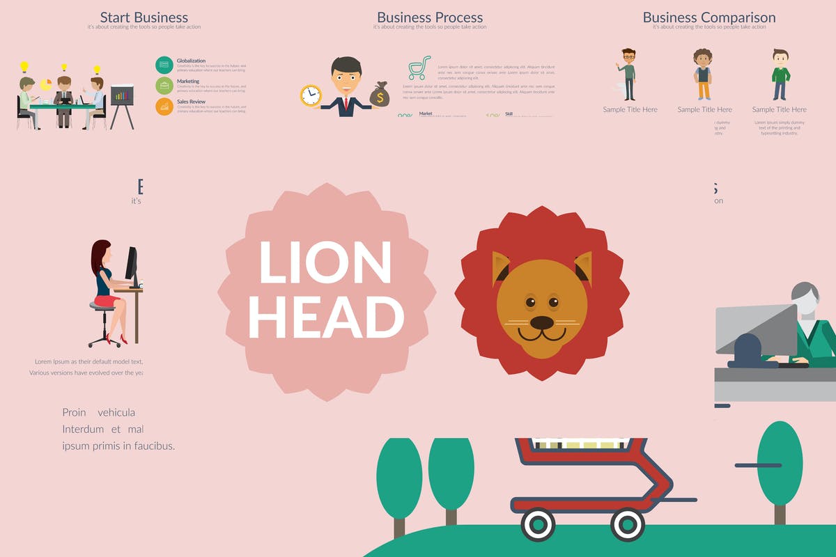 LIONHEAD Google Slides