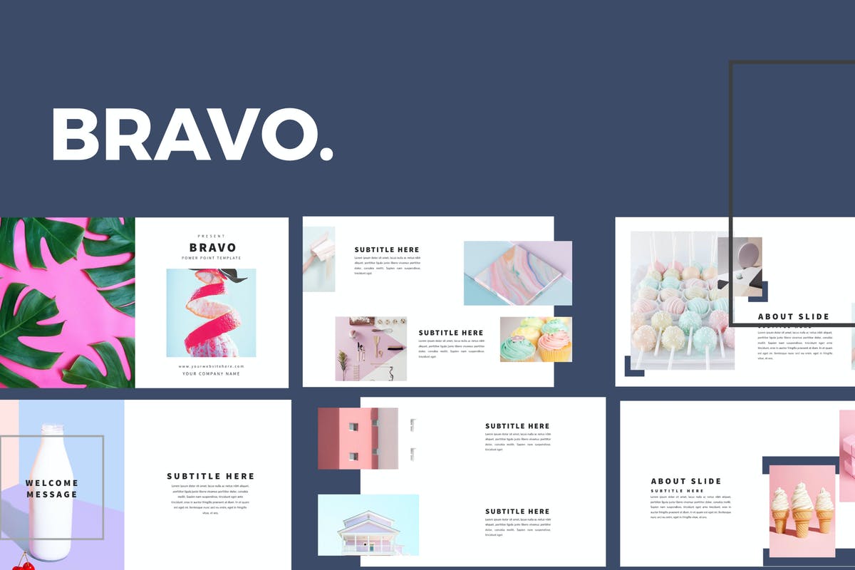 Bravo - Powerpoint Template