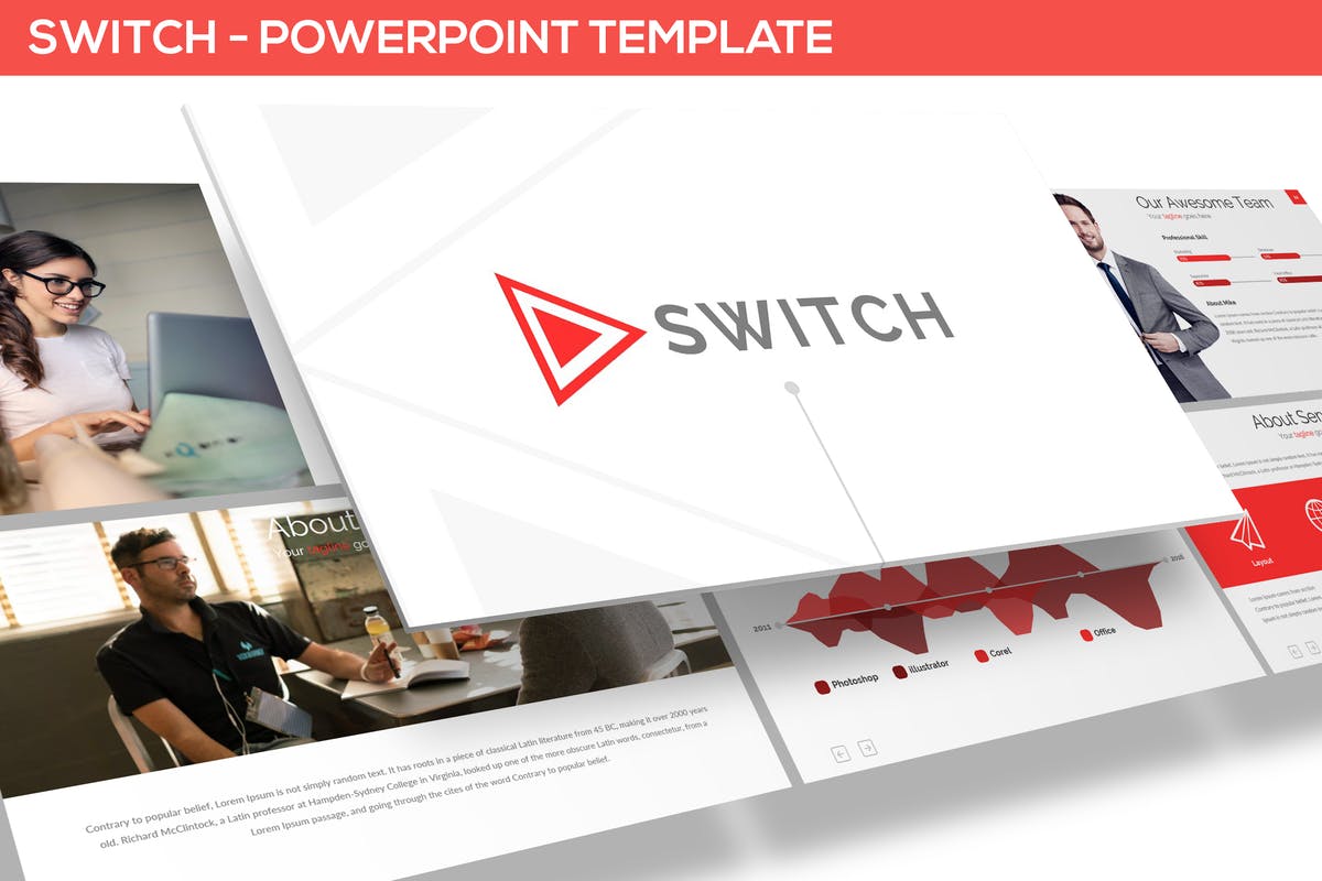 SWITCH - POWERPOINT TEMPLATE