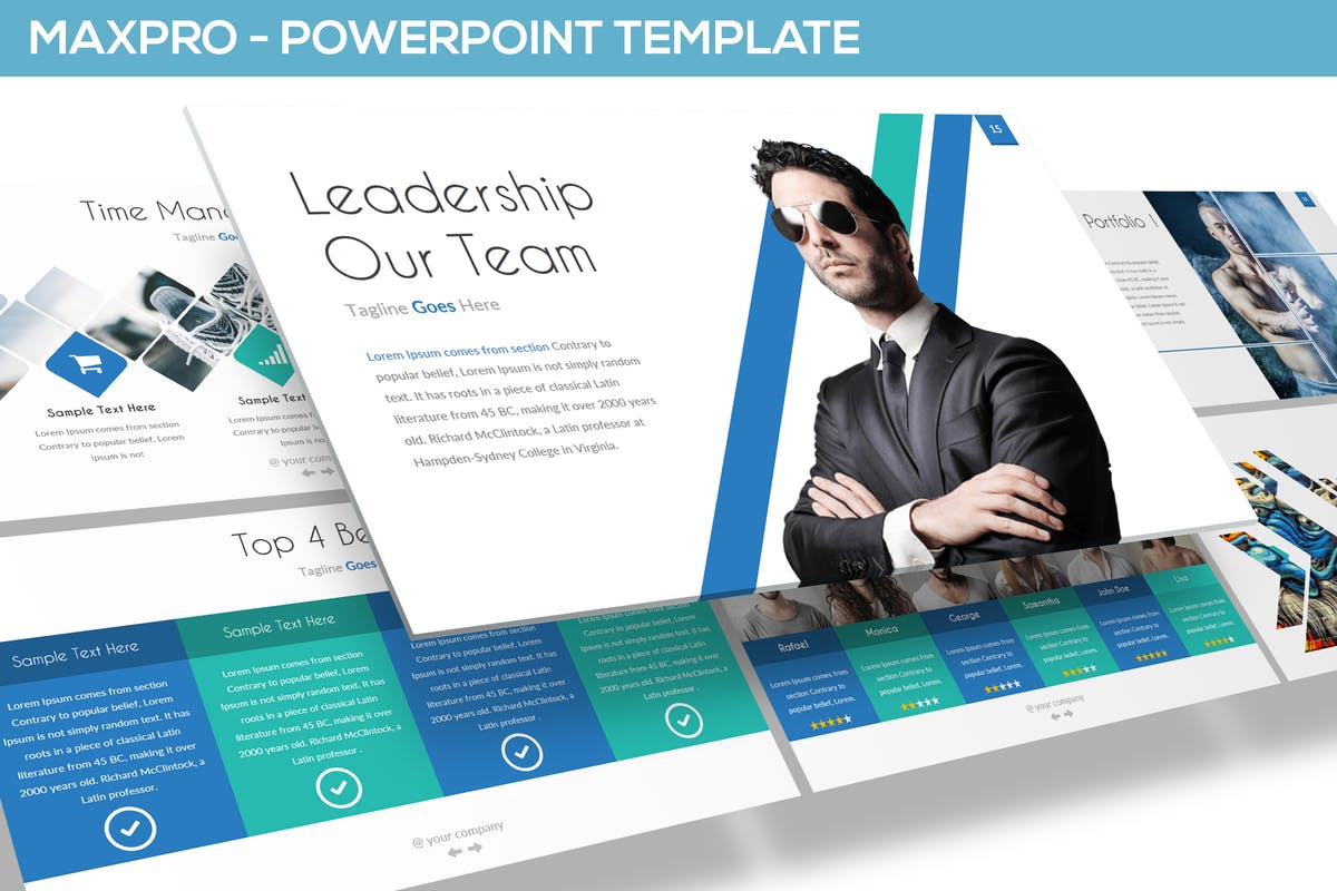 MAXPRO - POWERPOINT TEMPLATE