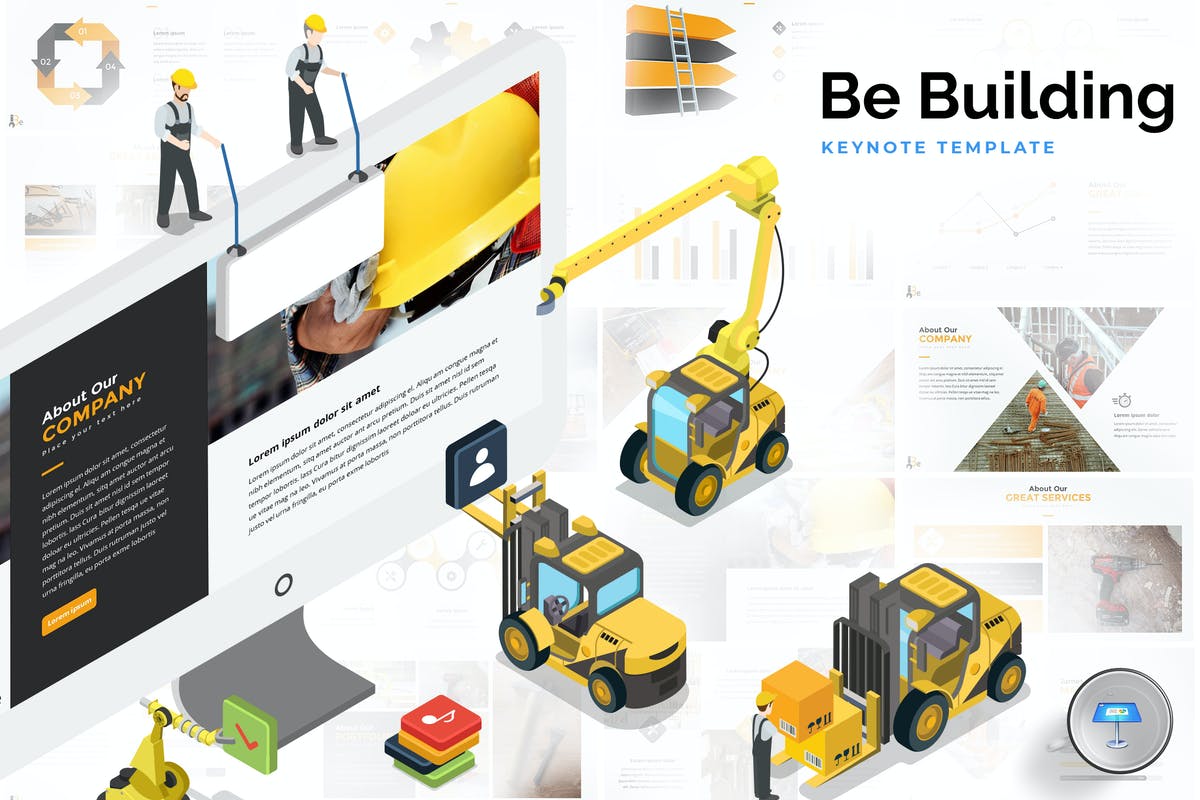 Building &amp; Construction Keynote Template