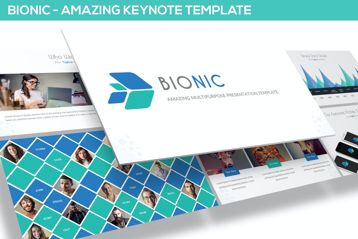 Bionic - Amazing Keynote Template