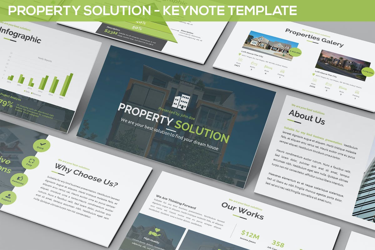 Property Solution - Keynote Template