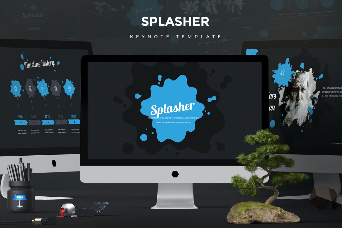 Splasher Keynote Template